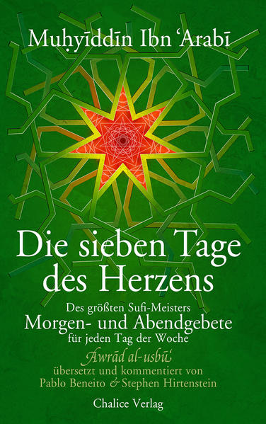 Als »größter Meister« des Sufismus und als einer der bedeutendsten theosophischen Denker wird Ibn ‘Arabi (1165-1240) in der islamischen Welt weitherum verehrt. Obwohl dieser undogmatische Mystiker auch im Westen zunehmend Anerkennung findet, sind hier bisher hauptsächlich einige seiner theoretischen Schriften bekannt, weniger seine intimen Andachtsgebete, die in der islamischen spirituellen Glaubenspraxis dagegen seit Jahrhunderten ihren festen Platz haben. Dieses Buch präsentiert seine zutiefst berührenden Morgen- und Abendgebete für jeden Tag der Woche, die Awrad al-usbu‘, zum ersten Mal auf Deutsch mit den lehrreichen Erläuterungen der ausgewiesenen Ibn-‘Arabi-Experten Stephen Hirtenstein und Pablo Beneito. Diese Gebete widmen sich der ausführlichen Darlegung des spirituellen Einsseins, drücken das innerlichste Zwiegespräch mit dem Göttlichen Geliebten aus und zeigen die Betenden als Dessen wahre Verehrer. Die Awrad Ibn ‘Arabis sind eines der wunderbarsten Beispiele für die reale Möglichkeit des theophanischen Gebets. Bei ihrer Lektüre und Rezitation fällt uns unmittelbar die Präzision und Tiefe der Formulierung auf, die sich in erster Linie auf die Klärung und die Verehrung der Einheit (tawhid) ausrichtet. Diese wunderschönen Lobpreisungen Gottes berühren die Herzen nicht nur von Musliminnen und Muslimen, sondern von jeder und jedem wirklich Gläubigen, egal aus welcher spirituellen Tradition, und von allen wahrhaft Liebenden.