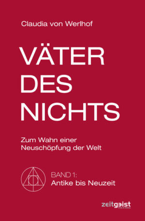 In ihrem zweibändigen Werk „Väter des Nichts“ erzählt Claudia von Werlhof die jüngere Geschichte der Menschheit neu. In ihrem Gesamtentwurf lässt sie keinen Stein auf dem anderen. Dabei wird ein uralter Plan ersichtlich: Die moderne Welt ist nicht zufällig so, wie sie ist. Mithilfe der von ihr entwickelten „Kritischen Patriarchatstheorie“ zeigt sie auf, dass Naturzerstörung und Kriege, soziale Verwerfungen wie auch die Entseelung des Menschen einer ganz bestimmten Agenda folgen. In der bisherigen Patriarchatskritik wurde ein wesentlicher Faktor außer Acht gelassen, der für ein tieferes Verständnis der Zusammenhänge unerlässlich ist: der der Technik. Band 1, der historische Teil, dokumentiert den Aufstieg des Patriarchats mit Beginn der Eisenzeit. Die Erfindung von Waffen führte zur gewaltsamen Übernahme des friedliebenden Matriarchats, in dem die weiblich-mütterliche Natur als schöpferische Kraft im Universum verstanden wurde. Fortan ersetzte der Mann scheinbar die Frau als genuine Schöpferin, die Göttin wurde negiert, ermordet und zu „Gott“ umdefiniert. Die Autorin enthüllt das jahrtausendealte Bestreben, die gegebene Natur durch eine „höhere“ zu ersetzen. Dabei spielt die patriarchalisierte Alchemie mit ihren Schöpfungsfantasien eine Schlüsselrolle, die von der frühen Antike bis zur modernen Naturwissenschaft und ihren technischen „Errungenschaften“ reichen, proklamiert als „Fortschritt“ und „Verbesserung“. Band 2 führt die Zuspitzung des patriarchalen Fortschrittswahns vor Augen, welcher inzwischen alle Bereiche des Lebens umfasst. Deutlich wird das etwa am rasanten Aufbau der Megamaschine, an Künstlicher Intelligenz, Nanotechnologie oder Geoengineering. Mit dem Transhumanismus steuert die Menschheit auf den Untergang zu, in die totale Zerstörung der Welt, ins Nichts. Noch aber wäre Zeit zur Umkehr, sagt Claudia von Werlhof. Am Ende setzt sie ihrer Dystopie einen Hoffnungsschimmer entgegen: Ein Erkennen der wahren Motive hinter dem „Alchemistischen Kriegssystem“ könnte eine Überwindung desselben in Gang setzen.