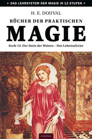 Dieses einfache zwölfstufige Schulungssystem aus der Feder eines Meisters der Weißen Magie genießt seit über 60 Jahren in geheimen Logenkreisen höchstes Ansehen. Der Begriff "Magie" steht für verschiedene, vor allem psychologische Techniken, mit denen man seinen Geist, sein Bewusstsein und seine Wahrnehmung trainiert und in Folge dessen systematisch verfeinern und erweitern kann. Schritt für Schritt wird der Schüler der Magie klar und verständlich in die Geheimnisse des großen magischen Werkes eingeführt. Altmeister H. E. Douval erklärt kristallklar und logisch die magischen Methoden und Lehren, wobei die praktische Umsetzbarkeit im Vordergrund steht. Im Unterschied zu Werken wie "Der Weg zum wahren Adepten" von Franz Bardon ist das Vorgehen Douvals sehr viel moderner, pragmatischer und geprägt von einer hingebungsvollen christlichen Grundhaltung, die sonst selten zu finden ist. Dieser umfassende Lehrkurs der Magie ist für jeden Suchenden bestens geeignet, unabhängig davon, für welche magisch- philosophische Richtung er sich interessiert. Entdecken Sie die alten und ewig jungen Geheimnisse der feinstofflichen Welten. Lernen Sie, die traditionellen Handwerkskünste der Magie erfolgreich zu praktizieren. Das Lehrsystem der Magie in 12 Stufen: Mit unzähligen magischen Techniken, Trainingsmethoden, Lektionen, Beispielen und konkreten Übungsplänen, die schnell zum Erfolg führen. Aus dem Inhalt der 12. Stufe: Das Wesen der Alchemie / Woraus besteht der Stein der Weisen? / Was ist Lebenselixier? / Letzte Fragen und letzte Dinge / Der Atem der Ewigkeit / Involution und Evolution / Philosophie, Metaphysik, Religion, Lebensangst, Todesfurcht, Flucht in Unglück, Krankheit und Verbrechen / Die Quinta essentia / Beschleunigung und Vertiefung der Stille / Die große Synthese / Liebe ist Friede das All ist Harmonie und Licht / Das Lichtmeer Vollendung / Weitere praktische Exerzitien / Der Stein im Bau des Alls / Magus und Myste Unio mystica / Vision