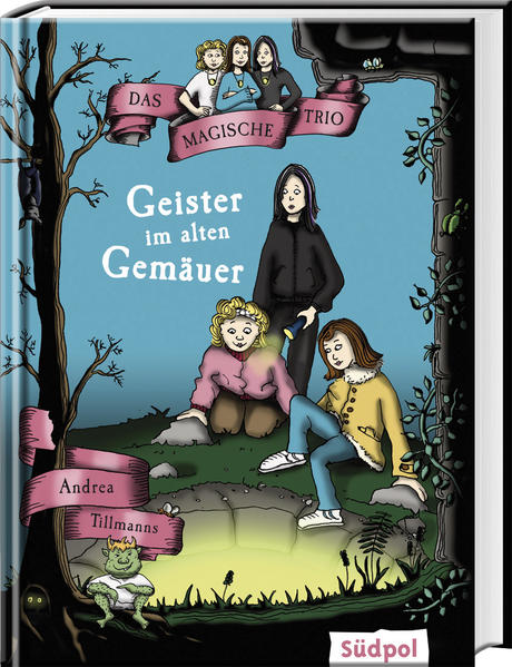 Ein Fantastikroman für Mädchen ab 10 Jahre - Wer glaubt schon an Geister? Judith jedenfalls nicht! Doch als ihre Eltern sie auf ein Internat schicken, ist sie sich da bald nicht mehr so sicher. Hier erwartet sie ein unglaubliches Abenteuer, das so einiges auf den Kopf stellt. Mit ihren neuen Freundinnen Sarah und Marie findet sie heraus, dass jede von ihnen besondere Fähigkeiten hat - magische Fähigkeiten! Und die brauchen sie auch bald: Als bei den Ausgrabungen der Archäologie- AG ein Geist aus seinem geheimnisvollen Kerker entweicht, passieren im Internat merkwürdige Dinge und für das Magische Trio beginnt ein Wettlauf gegen die Zeit.