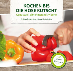 Wer erfolgreich abnehmen möchte, sollte genießen! Am besten mit drei Mahlzeiten täglich. Leckere, einfach und doch etwas ausgefallene Rezepte gibt es in diesem Buch. Mit diesen Rezepten hat man nie das Gefühl, eine Diät zu machen. Sie zeigen vielmehr, wie man sich höchst abwechslungsreich ernähren kann. Dazu werden keine Light-Produkte verwendet. Auch auf Sahne, gutes Öl oder Käse braucht man nicht zu verzichten. Wieso man trotzdem Erfolg hat, wird kurz und knapp, aber verständlich erklärt. Mit den Rezepten in diesem Buch erreicht man sein Wunschgewicht getreu der Vibono-Philosophie: mit Genuss und guter Laune!