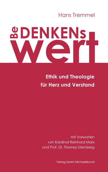 Christen gestalten und verändern die Welt. Hans Tremmel zeigt, warum dies so ist. Wo immer es um den Menschen geht, äußert der Autor sich prononciert. Er erschließt die Bedeutung von Werten, Normen, Sozialprinzipien und Tugenden, gibt Antworten zu Fragen von Familie, Beruf und individueller Lebensgestaltung und stellt sich den komplexen Herausforderungen im Hinblick auf Ökologie, Europa oder Migration. Seine Klarstellungen zu Religion und Kirche stoßen auf große Resonanz. Hans Tremmel bietet in verständlicher Sprache Ethik und Theologie für die notwendigen Diskussionen unserer Zeit an. Er begründet und argumentiert, er wägt ab und zieht Schlüsse, er zeigt Lösungen und Wege auf, er stößt Debatten an, führt sie weiter und fordert schließlich zum Handeln heraus. Mit einer Prise Humor, viel Herzblut sowie reicher Berufs-, Ehrenamts- und Alltagserfahrung regt er zum Weiterdenken an.