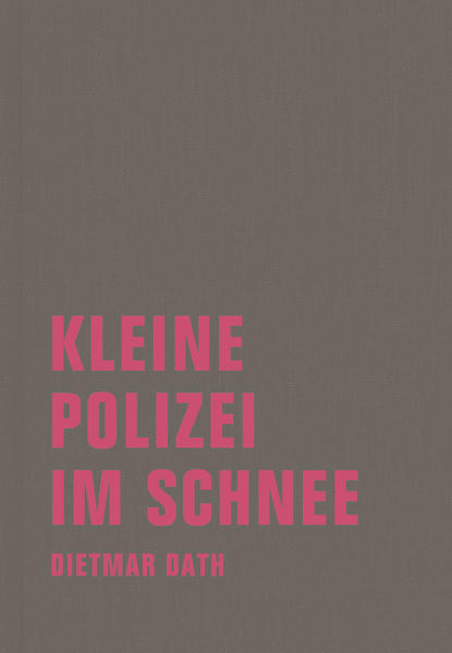 "Kleine Polizei im Schnee" ist ein Mosaik. Zu sehen ist ein Bild davon wie wir leben: Arbeitsverhältnisse, Liebe, Sex, schwere Krankheiten, Kunst, Krieg, Internet. Die Helden sind teils Personen der Zeitgeschichte, teils erfundene Menschen. Einige von ihnen bewegen sich durch mehrere der erzählten Geschichten, wobei sie manchmal Haupt-, manchmal Randfiguren sind. Alle müssen sich also ein und dieselbe Welt teilen - unsere. Zwei Pinguine wollen ihre problematische Beziehung retten, während die von ihnen bewohnten Eisschollen auseinandertreiben. Ein Physiker namens Adrian ist mit einer Wellenfunktion verlobt, eine Firma stellt kleine Roboter her, die gegen eine Rattenplage in den Armutszonen helfen sollen, eine ägyptische Hofdame im Pharaonenreich sieht beim Blick aus dem Fenster gigantische Maschinen den Horizont begraben. Im Kontrast dazu stehen realistische, naturalistische, immer hochpolitische Beobachtungen aus dem heutigen Alltag.