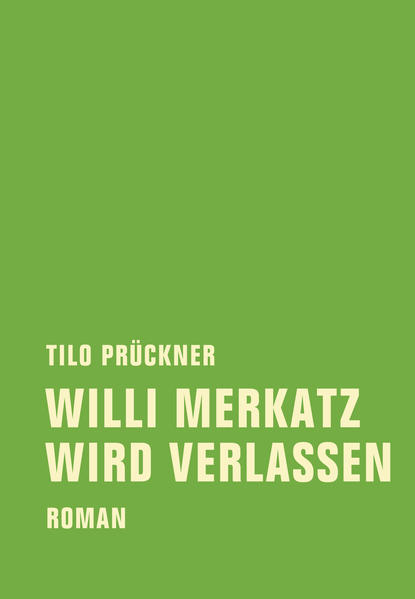 Nach 39 Ehejahren wird der Mediziner Willi Merkatz von seiner Frau verlassen. Krise, Auszeit, Trennung? Willi Merkatz biegt sich sein neues Leben zurecht, deutet die Vergangenheit um und droht dann doch in Selbstmitleid zu versinken. Zugleich wird seine Berliner Altbauwohnung von dem neuen indischen Geliebten seiner Frau in eine Ayurveda-Praxis verwandelt und es muss entschieden werden, wer das mit Erinnerungen beladene Gemüsemesser bekommen soll. Er rast wie gehetzt über die Avus, sucht Trost in der klassischen Literatur und versucht angestrengt, sich neu zu verlieben. "Willi Merkatz wird verlassen" ist ein satirischer Roman über einen älteren Mann im Kampf gegen den Verfall und seine Beziehungsabhängigkeit.