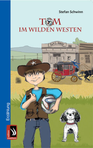 Als Tom in den Sommerferien zu seinem Onkel Joe auf den Bauernhof reist, beginnt das Abenteuer! Plötzlich befindet er sich auf einer Zeitreise mitten in den Wilden Westen. Außer Joes Pudel Silvester hat Tom bloß seinen Fußball bei sich. Zum Glück lernt er Tim aus Goldstaub City kennen. Gemeinsam stürzen sich die beiden Jungen in das aufregende Wildwest- Leben. Doch es liegen dunkle Schatten über dem Örtchen: Pferde verschwinden, Cowboys und Indianer misstrauen sich, eine Gaunerbande treibt ihr Unwesen - und weit und breit kein Sheriff, der für Ordnung sorgen könnte. Eines Nachts wird die Bank überfallen und Tim, Tom und Silvester heften sich an die Fersen der Banditen. Werden sie erfolgreich sein? Und werden Tom und Silvester jemals wieder nach Hause zurückkehren können?