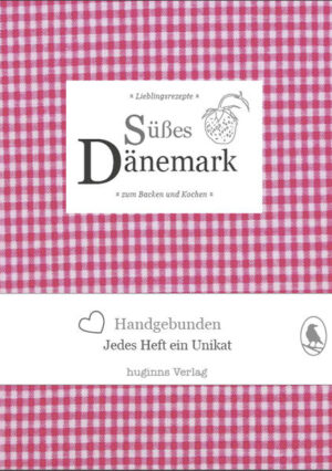 Das liebevoll gestaltete Rezeptheft macht Lust auf Dänemark und weckt die Sehnsucht nach einem Picknick im Grünen mit Erdbeertorte und selbstgemachten Schokoküssen. Von der klassischen Schichttorte bis zur fruchtigen Erdbeergrütze mit Sahnerand schmeckt alles herrlich nach nordischem Sommer. Jedes der handgebundenen und mit Stoff bezogenen Hefte ist ein Unikat.