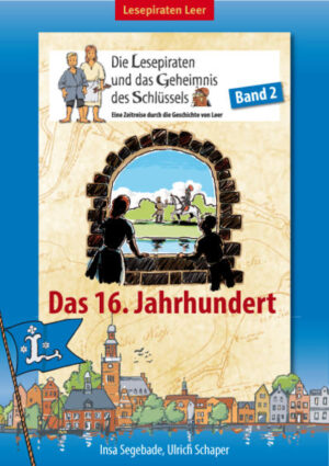 Was konnte man auf dem Gallimarkt erleben, als der im 16. Jahrhundert von Graf Edzard ins Leben gerufen wurde? Frauke und Focko wollen es mit eigenen Augen sehen und reisen zum zweiten Mal in die Vergangenheit. Doch anstelle eines fröhlichen Markttreibens erleben die Kinder nach ihrer Ankunft, wie Herzog Heinrich von Braunschweig mit seinen Truppen die Festung von Leerort angreift. Die Lesepiraten geraten auf ihrer neuen Reise in so manche brenzlige Situationen, aus denen ihnen immer wieder eine geheimnisvolle Frau heraushilft. Haben Frauke und Focko ihren Ausflug ins 16. Jahrhundert nicht allein angetreten?