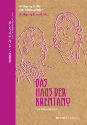 Der vorliegende, nach über hundert Jahren erstmals wieder aufgelegte romanhafte Bericht reiht in unterhaltsamer Form ebenso charakteristische wie reizvolle Episoden aus dem Leben der Dichtergeschwister Bettine (1785 -1859) und Clemens Brentano (1778 -1842) anein ander. Stationen ihres Lebenswegs sind dabei u.a. - neben der Heimatstadt Frankfurt - Offenbach, Koblenz, Weimar, Marburg, Heidelberg, München, Landshut, Wien und Berlin. Wir nehmen teil am tragischen Schicksal Karoline von Günderrodes. Wir lauschen den Gesprächen, die Bettine mit Frau Rat Goethe über ihren Sohn geführt hat. Und wir begegnen vielen prominenten Personen: Friedrich Carl von Savigny, Joseph Görres, Achim von Arnim, Joseph von Eichendorff, Ludwig van Beethoven. Wolfgang Müller von Königswinters „Romanchronik“ ist die erste Doppelbiografi e der beiden enfant terribles aus der Brentano-Familie. Sie versetzt uns mitten in die vielleicht aufregendste Zeit der neueren deutschen Kulturgeschichte: die Romantik. Noch einmal lässt sich nacherleben, welchen Aufbruch diese einzigartige Bewegung damals bedeutet hat, die von der Überzeugung getragen wurde: „es wird jetzt eine neue Zeit anbrechen!“ Gruß dir, Romantik!