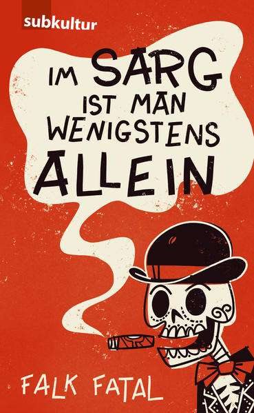 Punk-Urgestein Falk Fatal schaut auf das Chaos, welches uns täglich umgibt und „Gesellschaft“ geschimpft wird. Dieser Band versammelt 19 seiner besten Geschichten und Erzählungen. Mit schwarzem Humor erzählt Falk Fatal von Kneipenschlägereien, öden WG-Partys und krassen Fernsehtalkshows, von Nachbarschaftsstreitigkeiten, Schönheitswettbewerben für Kühe und über seine Erfahrungen mit Hansa-Pils. Mit scharfem Blick seziert er den Irrwitz menschlichen Verhaltens und zeigt, dass Punk sehr wohl noch am Leben ist. In Gastrollen treten auf: Adolf Hitler, Eva Braun, Ben Becker, Alf, Christoph Daum, Arabella Kiesbauer und der Mannheimer Hauptbahnhof.