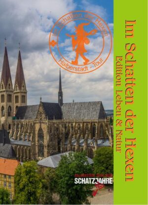 Das offizielle Stempelsammelund Begleitheft zur Kultur- und Wandertour "Im Schatten der Hexen" zu den Schauplätzen der gleichnamigen Harzer Bestseller- Reihe von Kathrin R. Hotowetz. Bereich "Halberstadt". Weitere Hefte gibt es zu den Bereichen "Das versunkene Heiligtum" (Blankenburg / Halberstadt / Thale / Quedlinburg / Ballenstedt). Nach vollständigem Abstempeln aller enthaltenen Stempelfelder ist es möglich, das entsprechende Leistungsabzeichen zu bekommen.Der umfangreiche Kulturund Wanderführer zu den Schauplätzen der "Im Schatten der Hexen"- Bestseller erscheint zur Buchmesse Leipzig 2020. Die Stempelstellen wurden mit freundlicher Unterstützung der Harzer Wandernadel e.V. erstellt.