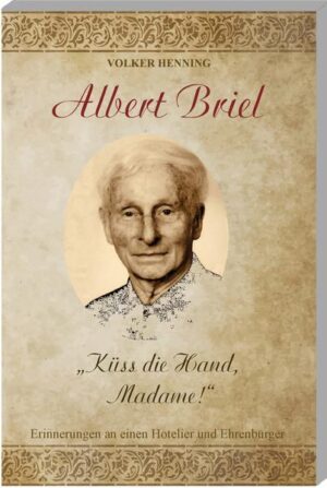 Albert Briel, Jahrgang 1898, hatte als Schweizer Hotelier das deutsche Kaiserreich, die Weimarer Republik, Hitlerdeutschland, die DDR und die Bundesrepublik Deutschland erlebt. Im Alter von 22 Jahren kam er 1920 aus der Stadt Yverdon-les-Bains / Schweiz mit seiner Mutter nach Bad Liebenstein in Thüringen, nachdem diese die Hotels „Olga“, „Bernhard“ und „Edelweiß“ ihrem früheren Besitzer abgekauft hatte. Maßgeblich war er daran beteiligt, dass Bad Liebenstein am Ende des 2. Weltkrieges den amerikanischen Streitkräften kampflos übergeben wurde, was die Stadt vor ihrer Zerstörung rettete. Aus Dankbarkeit ernannten ihn die Stadtväter dafür im Jahr 1991 zum Ehrenbürger. Mit unvergleichlichem Charme und einer gehörigen Portion Optimismus hatte er als Chef über sieben Jahrzehnte seinem Kur- und Hotelbetrieb vorgestanden. Das Buch erzählt die außergewöhnliche Lebensgeschichte dieses bemerkens- und liebenswerten Mannes, der kurz vor seinem 100. Geburtstag in Bad Liebenstein verstarb und dort auf dem städtischen Friedhof seine letzte Ruhestätte fand...