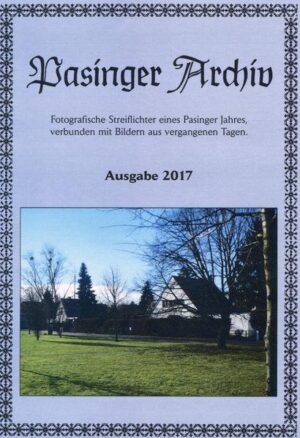 Pasinger Archiv Ausgabe 2017 | Bundesamt für magische Wesen