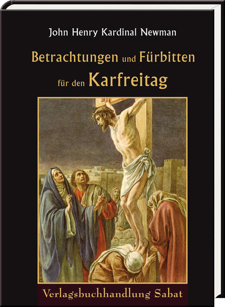 Am Karfreitag feiert die Kirche voller Dankbarkeit und Liebe das Leiden und Sterben unseres Herrn Jesus Christus. Denn an diesem Tag opferte er sein Leben auf dem Altar des Kreuzes und eröffnete uns dadurch den Weg zum Leben. Die Betrachtungen des seligen Kardinal Newman führen den Gläubigen in das Geheimnis des Karfreitags ein und vermitteln ihm tiefere Einsichten der Erlösungstat. Das Büchlein ist eine willkommene Hilfe sowohl beim persönlichen Gebet als auch bei der gemeinschaftlichen Andacht.