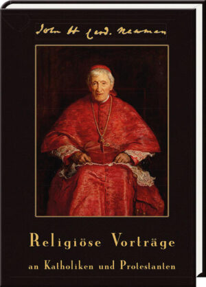 »Heiligt den Herrn Christus in euren Herzen, immer bereit zur Verantwortung gegen jeden, der von euch Rechenschaft über die Hoffnung fordert, die ihr in euch habt« (1 Petr 3, 15). Gerade der heilige John Henry Newman kann uns bei dieser Aufgabe als Lehrmeister und Vorbild dienen. Nach Gründung des Oratoriums St. Philipp Neri hielt er 1849 eine Reihe von Vorträgen vor Katholiken und Protestanten, welche hier nun endlich wieder in deutscher Sprache vorliegen. Ziel dieser Vorträge war und ist es, den Zuhörern eine grundlegende Perspektive auf die große Hoffnung des christlichen Lebens zu bieten und ihnen die Wahrheiten des katholischen Glaubens darzulegen. Entschieden tritt Newman hierbei Irrtum und Unglauben entgegen und ermutigt, den rechten Glauben als eine Gabe Gottes zu ergreifen, entschlossen festzuhalten und laut zu verkünden. Diese fesselnden Vorträge haben auch heute nichts von ihrer Relevanz und Anziehungskraft verloren-sie scheinen gleichsam wie in unsere Zeit gesprochen.