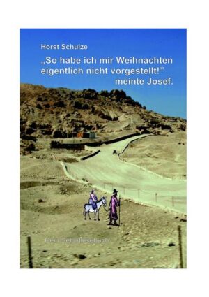 Beschreibung Eigentlich denkt man doch die Weihnachtsgeschichte zu kennen. Aber wie ist Josef eigentlich auf die Idee gekommen Mariam zu heiraten? Wie haben die Leute reagiert auf die Schwangerschaft? Und was hat es mit dem Stall von Bethlehem tatsächlich auf sich? Alle diese Fragen werden in einer spannend amüsanten Geschichte aufgegriffen. Unter Beachtung der biblischen Vorlage und verschiedener Überlieferungen lässt der Autor seine Phantasie schweifen und nimmt den Leser mit in die Probleme eines älteren Witwers mit einer jungen selbstbewussten Frau, die einen besonderen Auftrag von Gott bekommen hat. Dabei agieren die Charaktere wie heutige moderne Menschen, obwohl sie im damaligen Umfeld angesiedelt sind. Neben einem König Herodes, der von drei Weisen genervt wird, tauchen auch andere Charaktere der biblischen Erzählungen an ungewohnten und überraschenden Stellen auf. Wahrscheinlich werden nicht alle beim ersten Lesen auffallen. Obwohl man das Ende ja kennt, fesselt die Spannung des Buches den Leser. Durch die vielen versteckten Anspielungen bei einem bewusst einfach gehaltenen Sprachstil können es sowohl Erwachsene als auch Kinder als Lektüre oder Vorlesebuch genießen. Am Ende werden Sie vielleicht auch sagen: „So habe ich mir Weihnachten eigentlich nicht vorgestellt!” Zusammenfassung Der Zimmermann Josef wird vom Rabbi bedrängt wieder zu heiraten. Doch Josef will nichts davon wissen. So schickt der Rabbi ihn zu einer Reparatur ins Hause Joachims. Dort lernt er Mariam kennen. Diese ist eine selbstbewusste junge Frau, die weiß, was sie will. Nach einigem Hin und Her verlieben sich die beiden und wollen heiraten. Doch dann wird Mariam auf einmal seltsam schweigsam, zieht sich zurück und nutzt die Gelegenheit, ihre Verwandte Elisabeth zu besuchen. Als dort bekannt wird, dass sie schwanger ist, nutzt Kora, ein abgewiesener Verehrer, die Gelegenheit, die Menschen gegen sie aufzuhetzen. Mariam flieht zurück nach Hause, doch Kora war schneller und hat Josef und Mariams Vater bereits alles berichtet. Josef will sich absetzen, doch nach einem Traum änderte er seine Meinung und geht zurück zu Mariam. Kora und seine Leute wollten Mariam schon steinigen, doch Josef nimmt sie mit zu sich, sehr zum Ärger des Rabbis, der sich deshalb weigert, sie zu trauen. Kurz vor der Entbindung kommt der Befehl zur Volkszählung, Josef muss nach Bethlehem. Mariam setzt durch, Josef zu begleiten. Nach einer langen Reise kommt Mariam mit Wehen in Bethlehem an und findet Unterschlupf in einem besonderen Stall, in dem auch das Kind zur Welt kommt. Hirten auf dem Felde haben eine unheimliche Begegnung und machen sich auf zum Stall. So ergibt sich das trauliche Bild mit Mariam und Josef mit dem Kind in der Krippe, dazu die Hirten, daneben Esel und Ziege - (Was sollen die Leute mit einem Ochsen?) Doch alles etwas anders als man es gewöhnt ist. Unterdessen treffen sich drei Gelehrte aus Nachbarländern bei König Herodes. Der ist sehr verärgert über einen neuen König der Juden, darf dies aber aus politischen Gründen die Gelehrten nicht spüren lassen. So will er sie als Köder nutzen, doch die drei entwischen. Herodes schickt Soldaten aus, die alle Jungen von Bethlehem töten sollen. Zum Schluss treffen die Soldaten auf die junge Familie.