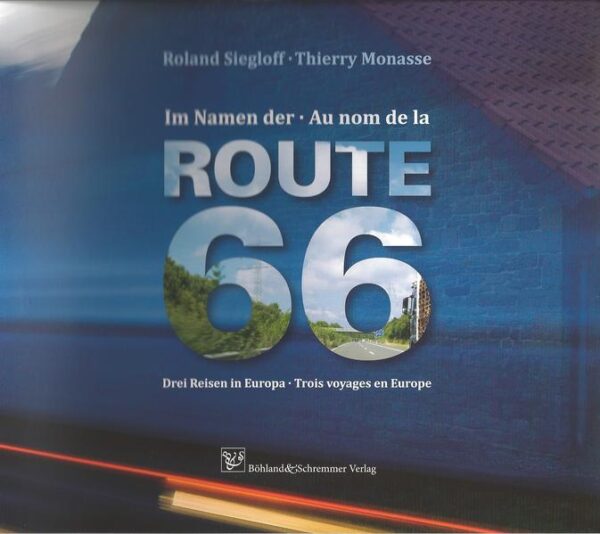 Zwei Reisende spüren einem lebendigen Mythos nach. Sie erfahren die Route 66 im europäischen Format: Statt von Chicago nach Los Angeles führt ihr Weg von Barntrup nach Bielefeld, von Trois-Ponts nach Huy und von Mulhouse nach Remiremont. Sie treffen Biker und Briefträger, Tankwarte und Wirtsleute, Schrotthändler und Hauptkommissare. Sie hören Geschichten, sehen Berge und Brücken, Felder und Fachwerk und zwischen allem das graue Band der Straße. Die heißt Bundesstraße 66 in Deutschland, Nationalstraße 66 in Belgien und in Frankreich. Die Expedition auf dieser Route führt ins Abenteuer Alltag – und entwickelt zwischen Sonnenuntergang in Westfalen und Sternschnuppen über den Vogesen ihren ganz eigenen Charme. Deux voyageurs partent sur les traces d’un mythe vivant, à la découverte de la route 66, version européenne: plutôt que rallier Chicago à Los Angeles, leur itinéraire les conduit de Barntrup à Bielefeld, de Trois-Ponts à Huy et de Mulhouse à Remiremont, à la rencontre de motards, cyclistes et facteurs, de pompistes et de patrons d’auberge, de ferrailleurs et de commissaires divisionnaires. Ils écoutent des récits, jettent leur regard sur les montagnes et les ponts, les champs et les colombages mais avant tout sur le ruban gris de la route. En Allemagne, elle a pour nom route fédérale 66, en Belgique et en France, route nationale 66. Leur expédition le long de ces axes nous plonge au cœur d’un quotidien plein d’aventures. Une expédition dont le charme particulier se déploie devant un coucher de soleil en Westphalie ou des étoiles filantes au-dessus des Vosges.