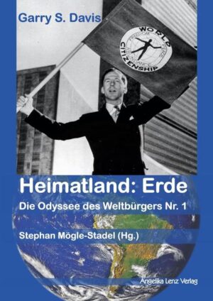 Herausgegeben von Stephan Mögle-Stadel Die Geschichte des Mannes, der die Menschenrechte erkämpfte Die Unterzeichnung der Allgemeinen Erklärung der Menschenrechte (AEMR) am 10. Dezember 1948 in Paris war kein Geschenk der Regierungen. Am 19. November 1948 besetzte die damalige Weltbürger-Bewegung die UNO-Versammlung und Hunderte von Weltbürgern blockierten die Eingänge des Palais de Chaillot. Eine Bewegung, wie aus dem Nichts der Vernichtungskriege des National(sozial)ismus aufgestanden, landete auf den Titelseiten von LE MONDE, NEW YORK TIMES und SPIEGEL. Der ehemalige US-Bomberpilot Garry Sol Davis hatte seine US-amerikanische Staatsangehörigkeit zurückgegeben und kampierte als staatenloser Asylsucher und „Weltbürger Nr. 1“ auf dem exterritorialen Gelände der UNO. Unterstützt von Albert Einstein, Nehru und Albert Schweitzer stürmten die Kosmopoliten, darunter Albert Camus, Abbé Pierre und André Breton, die UNO ... Derweilen deklarierte Garry Sol Davis eine alternative Weltbürgerselbstregierung und ging mit einem Weltbürgerpass auf eine Reise durch die internationale Staatenwelt. Die meisten nationalen Regierungen sperrten Davis wegen „Grenzüberschreitung ohne gültige, nationalstaatliche Ausweispapiere“ ein. Heute reisen etliche der Kriegs- und Hungerflüchtlinge aus Afrika mit seinem maschinenlesbaren Weltbürgerpass Richtung Europa. Dies hier ist die Geschichte des Staatenlosen Weltenbürgers Nr. 1, der diesen Menschen voranging. Wären die weltpolitischen Reformen der Weltbürgerbewegung realisiert worden, gäbe es heute eine gerechtere Weltordnung und keine Flüchtlingsmassenströme.