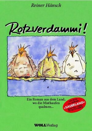 Rotzverdammi! Dat hat ja charad nomma chut chechangen. Wat biss du mir doch'n dösigen Tuppes, du! So'n Heiopie wie du hat mir chrade noch chefehlt. Dat chicbbs doch cahr nich. Ochottochottochott!" Nix verstand? Kein Wunder. Das kann der Außersauerländische erst verstehen, wenn er dieses Buch und den nicht ganz ernst gemeinten Einführungs-Sprachkurs "Sauerländisch" gelesen hat. "Rotzverdammi!" So sagt man im Sauerland, wenn wieder mal alles schief gelaufen ist. Und in dieser witzig wilden Geschichte läufte so einiges schief. Das Leben des Heinz-Norbert Flottmann gerät schwer durcheinander, als plötzlich, auf der Beerdigung seiner Mutter, mitten im Sauerland, sein früheres, fast vergessenes, herrlich chaotisches Leben zwischen Misthaufen, Mädchen und Musik wieder auftaucht. Er trifft nämlich auf seine alte Band - und seine große Jugendliebe. Und plötzlich ist alles wieder da. Und wie! In verrückten Episoden schraubt der Autor Reiner Hänsch diese spritzige Geschichte mitreisend und amüsant in bemerkenswerte Höhen (bis zum Kahlen Asten) - mit viel Sprachwitz und voller Humor. Wunderbar unterhaltsam - auch für Außer-Sauerländische.