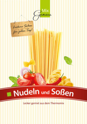 Nudeln gehörten unbestritten zu den beliebtesten Lebensmitteln - bei Jung und Alt. Was liegt näher, als dass Sie mit Ihrem Thermomix schmackhafte, leckere Soßen zubereiten? Sie schmecken Allen und man wird Sie bewundern, was Sie so "einfach" auf die Teller zaubern. Mit Tipps und Tricks zum richtigen Nudelkochen, sowie unseren Nudeltipp auf jeder Seite!