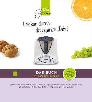 Über 100 Rezepte für ein ganzes Jahr enthält dieses durchgehend farbige Buch mit vielen schönen Rezeptbildern. Die Rezepte stammen aus unserem Rezeptkalender 2013, sind bunt gemischt und aus allen Kategorien. Für jeden ist etwas dabei! Auch viele Saisonrezepte wie z.B. ein leckerer Kürbisstrudel im Herbst, Möhrenmuffins zu Ostern oder feine Plätzchen zur Weihnachtszeit runden dieses tolle Buch ab!