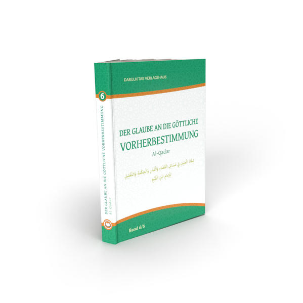 „Der Glaube an die göttliche Vorherbestimmung“ ist die sechste Säule des ʼĪmān („Glaube“ im muslimischen Sinne) und gleichzeitig Titel des letzten Bandes unserer 6-teiligen Reihe über die Glaubensgrundsätze im Islam. Es handelt sich um die Übersetzung eines Werkes von ʼImām Ibn al-Qayyim. Der Autor erläutert zunächst die Arten der Vorherbestimmung und gibt dann Antworten auf Fragen, die wohl die meisten von uns sich schon gestellt haben: Wozu handeln wir, wenn ohnehin alles vorherbestimmt ist? Handeln wir selbst oder wird uns unser Handeln aufgezwungen? Seine Aussagen untermauert er durch Qurʼān-Verse, Ḥadīṯe und Aussagen der frommen Vorfahren.