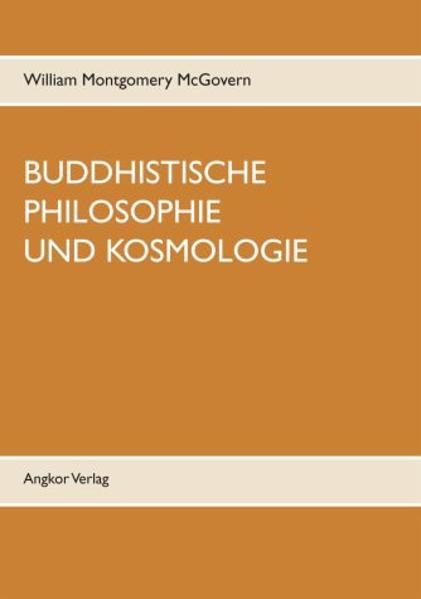 Das hier übersetzte und vor knapp einhundert Jahren erschienene Werk ist ein imposantes Zeugnis des hohen Kenntnisstandes, der in vielen Bereichen der Buddhismusforschung zu dieser Zeit bereits bestand. Der Verfasser William Montgomery McGovern (1897-1964) hat ein abenteuerliches Leben geführt-es wurde sogar vermutet, dass er die berühmte Indiana Jones-Figur inspirierte. Im hier vorliegenden Werk bezieht er sich auf eine eindrucksvolle Fülle an Originalquellen, um wesentliche Aspekte der buddhistischen Philosophie und Weltsicht zu erläutern: den Aufbau der Welt und des Kosmos, die ihn konstituierenden Faktoren, die darin wirkenden Gesetzmäßigkeiten. Das Werk ist eigenständig lesbar, es bietet jedoch auch eine gute Gelegenheit, einzelne Aspekte mit Hilfe moderner Sekundärliteratur sowie den Übersetzungen von Quellentexten zu vertiefen.