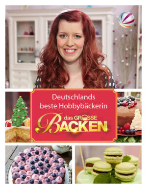 Am 17.12. war es soweit: In der 4. Folge der Erfolgssendung „DAS GROSSE BACKEN“ in SAT.1 wurde Jil Waxweiler durch die Konditoren-Weltmeisterin Andrea Schirmaier-Huber und den Patissier des Jahres 2014 Christian Hümbs zur Siegerin der 2. Staffel gekürt. Aus den Händen von Moderatorin und Bestsellerautorin Enie van de Meiklokjes nahm Jil neben 10.000 Euro Preisgeld das erste Exemplar ihres Siegerbuches entgegen. Die 23jährige Büroangestellte aus Luxemburg ist jetzt Deutschlands beste Hobbybäckerin 2014 und „einfach happy“! Das Buch „Deutschlands beste Hobbybäckerin - DAS GROSSE BACKEN“ ist nicht nur das Siegerbackbuch, sondern es liefert durch die unglaubliche Kreativität der Kandidaten auch völlig neue und die wahrscheinlich besten Backrezepte dieses Winters. Auf über 120 Seiten kann der Leser mit den Kandidaten gemeinsam die schönsten Momente der Show noch einmal nacherleben. Aber vor allem ist es ein Backbuch mit all den tollen Rezepten von Jil Waxweiler, den besten Rezepten der anderen Kandidaten und raffinierten Rezepten der Juroren. Insgesamt liefert das Buch knapp 40 Rezepte, die im Rahmen der Show spontan entwickelt wurden. Dank der genauen Rezeptanleitungen kann man die leckeren Kuchen und Törtchen alle ohne Probleme nachbacken. Zahlreiche Praxistipps, Anleitungen für Grundteige und Wissenswertes rund ums Backen ergänzen die ausgefallenen Rezepte.