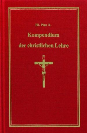 Pius X. war überzeugt, dass ein gediegener Katechismusunterricht die Grundlage bildet für den Wiederaufbau einer christlichen Gesellschaft. Als Giuseppe Sarto 1903 Papst wurde, schrieb er ein von ihm selbst erstelltes Kompendium mit ca. 450 Seiten für die Kirchenprovinz Rom vor. Kompendium heißt Handbuch. Es umfasst drei Katechismen für verschiedene Altersstufen, eine Unterweisung über die Feste des Kirchenjahres, einen kurzen Abriss des Alten und Neuen Testaments und der Kirchengeschichte und eine Ordnung für das Dienen bei der Heiligen Messe. Nach langer Zeit jetzt wieder erhältlich.