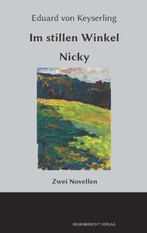 Kaum je wurde der Beginn des Ersten Weltkriegs, die zerbrechliche ländliche Idylle im Sommer 1914 so beiläufig und doch so eindringlich geschildert wie in den beiden meisterlichen Novellen Eduard von Keyserlings Im stillen Winkel und Nicky.