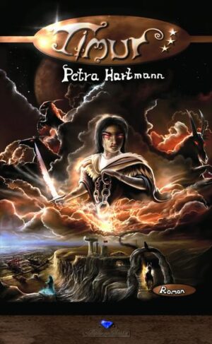 Petra Hartmanns zweite Fantasy- Jugend- Buch Wer ist der bleiche Jüngling im Verließ unter der Klippenfestung? Prinzessin Thia will ihn retten. Doch wer Timurs Ketten bricht, ruft Tod und Verderben aus der Tiefe hervor. Als der Blutmond sich über den Horizont erhebt, fällt die Entscheidung.