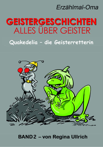 Quakedelia gehört zur Gattung der Teichfrösche und wird von allen liebevoll Morgentausammlerin oder auch Kugelbauchfrosch genannt. Sie hat das Herz auf dem rechten Fleck und will den Ameisen- Boss überreden, die Stärke seiner Ameisen für die Rettung von Einbeinchen, dem kleinen verunglückten Kellergeist, einzusetzen. Ob er das tut und mit welchem Ergebnis erfahrt Ihr in diesem Band.