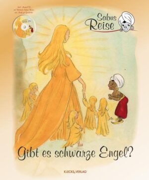 In "Sabus Reise" geht es um einen kleinen afrikanischen Jungen, der in Deutschland lebt und bei den Vorbereitungen auf ein Krippenspiel in der Schule einen der drei heiligen Könige spielen soll. Er möchte aber viel lieber einen Engel spielen. Seine Lehrerin sagt ihm, dass es im Himmel keine schwarzen Engel gibt. Das macht Sabu sehr traurig. Zu Hause vor dem Spiegel versucht er, sich die schwarze Hautfarbe abzuschrubben, was ihm natürlich nicht gelingt. Traurig geht er zu Bett, da tritt eine Fee in Erscheinung und zeigt ihm den Weg über eine Leiter in den Himmel. Oben angekommen, trifft er auf Petrus, der ihm die Himmelspforte öffnet. Sabu trifft auf schwarze Engel, Sternenkinder, den Mond, den Wind und die Sonne. Am Ende hat er erfahren, dass alle Menschen egal welcher Hautfarbe vor Gott gleich sind. Auf dem großen Regenbogen rutscht er zur Erde hinab, um beim Krippenspiel seinen erworbenen Stern zum Leuchten zu bringen und drei schwarze Engel kommen zu Besuch.