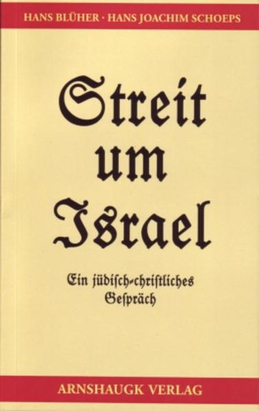 1932 erschien Blühers 'Die Erhebung Israels gegen die christlichen Güter'. Der jüdische Theologe Hans Joachim Schoeps griff das Buch in einem Zeitungsartikel an. Wechselseitige Polemiken folgten. Schließlich lernten sich die Kontrahenten persönlich kennen und beschlossen, ein briefliches Streitgespräch mit dem Ziel eines Buches zu führen. Das Ergebnis bleibt offen, und daran hat sich auch in den achtzig Jahren seither nichts geändert.