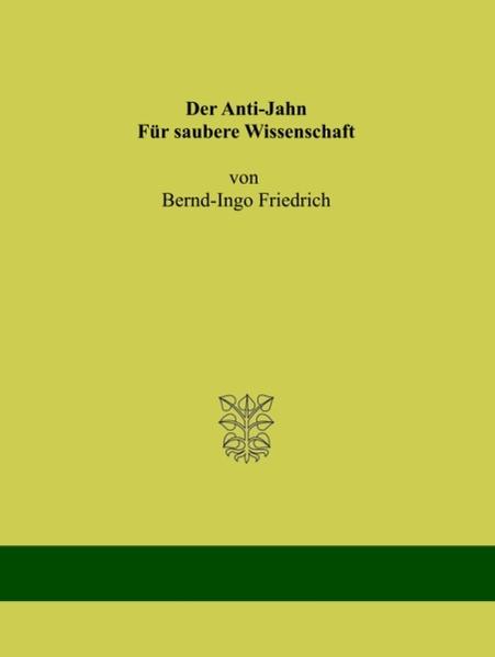 Der Anti-Jahn. Für saubere Wissenschaft | Bundesamt für magische Wesen