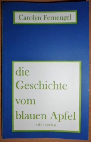 Das Buch hat 216 Seiten. Auf 200 Seiten erzählt ein Physikprofessor Carolina, die zu Sozialstunden verdonnert worden ist, die Geschichte vom blauen Apfel. Und auf den letzten 16 Seiten fragen Sie sich, was Sie da eigentlich gerade 200 Seiten lang gelesen haben...