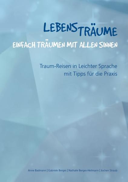 Begleitbuch zur Themenmappe "LEBENS-TRÄUME-Einfach träumen mit allen Sinnen" mit 16 Traumreisen und Tipps für die Praxis. Die schönsten Geschichten sind im Kopf. Jeder kennt sie-viele lieben sie: Traumreisen. Die Suche nach Traumreisen in Leichter Sprache hat uns motiviert, eigene Traumreisen in Leichter Sprache zu schreiben und zu vertonen. Es geht darum, einfach zu träumen und das mit allen Sinnen. Die Themenmappe LEBENS-TRÄUME-Einfach träumen mit allen Sinnen enthält: • Die CD LEBENS-TRÄUME-EINFACH TRÄUMEN MIT ALLEN SINNEN: 2 CDs TRAUM-REISEN mit vertonten Traumreisen 1 CD LEBENS-LIEDER mit passenden Liedern • Begleitbuch mit 16 Traumreisen und Tipps für die Praxis • 13 Lebenszeichen zur religionspädagogischen oder liturgischen Weiterführung des jeweiligen Themas