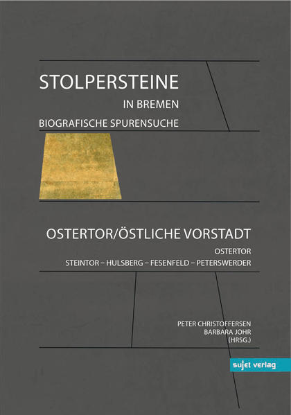 Stolpersteine in Bremen | Barbara Johr, Peter Christoffersen