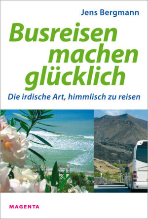 Der Mann hat schon viel mitgemacht. Seit über zehn Jahren steuert Jens Bergmann seinen komfortablen Reisebus zu den schönsten Zielen in Europa. Was er dabei erlebt, passt auf keine Kuhhaut, dafür aber zwischen Buchdeckel. Am Beispiel einer Reise nach Sizilien plaudert Bergmann aus dem Nähkästchen von witzigen Begegnungen und komischen Situationen in seinem Alltag als Universal-Spezialist – Busfahrer, Reiseleiter, Urlaubsmanager, Animateur, Koch, Psychologe, Seelsorger, Bordtechniker, Wetterfrosch, Prophet und Persönlicher Berater in Personalunion. Bei aller Hektik und allem Stress kommt der Spaß nicht zu kurz, denn „Busreisen machen glücklich“ – nicht nur den Fahrer, sondern auch sein Publikum. Treffsichere Illustrationen von Cornelius Rinne und Farbfotos einiger sizilianischer Sehenswürdigkeiten machen das Buch zu einem Reiseführer ganz besonderer Art.