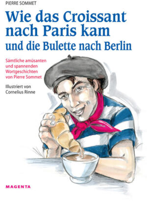 Der neue Sammelband „Wie das Croissant nach Paris kam und die Bulette nach Berlin“ ist eine unterhaltsame und originelle, interkulturelle Sprachreise durch Frankreichs Kultur- und Sprachgeschichte. Wörter sind reiselustig und wandlungsfähig. In diesem Buch begibt sich der „Wortdetektiv“ Pierre Sommet auf die Spur scheinbar deutscher Wörter - wie Brimborium, Fisternöll, in die Puschen kommen, kaputt, Kinkerlitzchen, Krawatte, Leutnant, mutterseelenallein, Pumpernickel, Reneklode und Schisslameng - und deckt ihre französische Herkunft und manchmal die dahinter stehenden schönen Legenden auf. Sprachgeschichte ist zugleich Kultur- und Sozialgeschichte. Die „Wortsammlung“ ist auch eine Hommage an schillernde Persönlichkeiten wie die exzentrische Schauspielerin Sarah Bernhardt, die kompromisslose „roteJungfrau“ Louise Michel, den bonvivant Romancier Alexandre Dumas, den begnadeten Dichter und Enfant terrible Arthur Rimbaud, aber auch an die armen Seidenweber in Lyon und die fleißigen und tüchtigen Glaubensflüchtlinge aus Frankreich, die Hugenotten in Berlin. Pierre Sommet ist gebürtiger Franzose mit doppelter Staatsangehörigkeit und hat 34 Jahre lang den Fachbereich an der Volkshochschule Krefeld geleitet. Auch als Autor und Herausgeber von Französisch-Lehrwerken und anderen Publikationen in der Erwachsenenbildung hat er sich einen Namen gemacht. Sein deutsch-französischer Blog ist ein Beitrag zum lebendigen Austausch zwischen den Kulturen. http://madamebaguette.tumblr.com