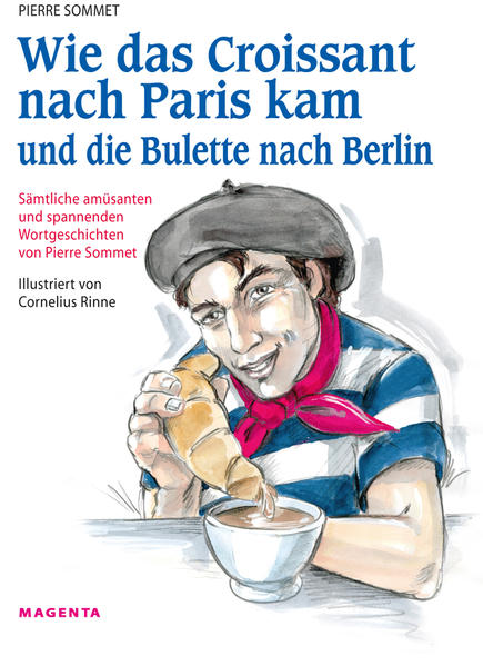 Der neue Sammelband „Wie das Croissant nach Paris kam und die Bulette nach Berlin“ ist eine unterhaltsame und originelle, interkulturelle Sprachreise durch Frankreichs Kultur- und Sprachgeschichte. Wörter sind reiselustig und wandlungsfähig. In diesem Buch begibt sich der „Wortdetektiv“ Pierre Sommet auf die Spur scheinbar deutscher Wörter - wie Brimborium, Fisternöll, in die Puschen kommen, kaputt, Kinkerlitzchen, Krawatte, Leutnant, mutterseelenallein, Pumpernickel, Reneklode und Schisslameng - und deckt ihre französische Herkunft und manchmal die dahinter stehenden schönen Legenden auf. Sprachgeschichte ist zugleich Kultur- und Sozialgeschichte. Die „Wortsammlung“ ist auch eine Hommage an schillernde Persönlichkeiten wie die exzentrische Schauspielerin Sarah Bernhardt, die kompromisslose „roteJungfrau“ Louise Michel, den bonvivant Romancier Alexandre Dumas, den begnadeten Dichter und Enfant terrible Arthur Rimbaud, aber auch an die armen Seidenweber in Lyon und die fleißigen und tüchtigen Glaubensflüchtlinge aus Frankreich, die Hugenotten in Berlin. Pierre Sommet ist gebürtiger Franzose mit doppelter Staatsangehörigkeit und hat 34 Jahre lang den Fachbereich an der Volkshochschule Krefeld geleitet. Auch als Autor und Herausgeber von Französisch-Lehrwerken und anderen Publikationen in der Erwachsenenbildung hat er sich einen Namen gemacht. Sein deutsch-französischer Blog ist ein Beitrag zum lebendigen Austausch zwischen den Kulturen. http://madamebaguette.tumblr.com