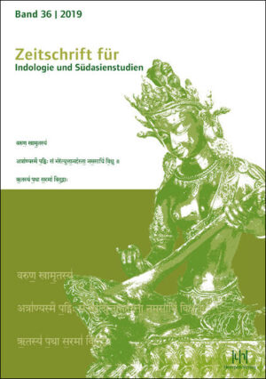 Zeitschrift für Indologie und Südasienstudien