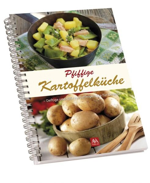 Kochbuch „Pfiffige Kartoffelküche“ Das Kochbuch „Pfiffige Kartoffelküche“ vom AVA-Agrar Verlag Allgäu zeigt Ihnen die besten und leckersten Kartoffelgerichte. Wir Deutschen lieben sie, die tolle Knolle, die unseren Speiseplan um vieles bereichert. Egal ob als Suppe, Hauptgericht, Beilage oder auch in Süßem wie Kartoffel-Apfelstrudel oder Kartoffelkuchen. Oder einfach mal wieder Kartoffeln mit Milch und angemachten Quark? Kartoffeln passen einfach immer und sie sind sehr gesund. Lassen Sie sich von einer Rezeptvielfalt mit über 135 Gerichten inspirieren und wählen Sie nach Geschmack und Anlass Ihr Lieblingsrezept aus. Pfiffige Kartoffelküche 14,8 x 21cm durchgehend farbig bebildert Spiralbindung 160 Seiten Artikel-Nr.: 0224 Preis: 14,50 €