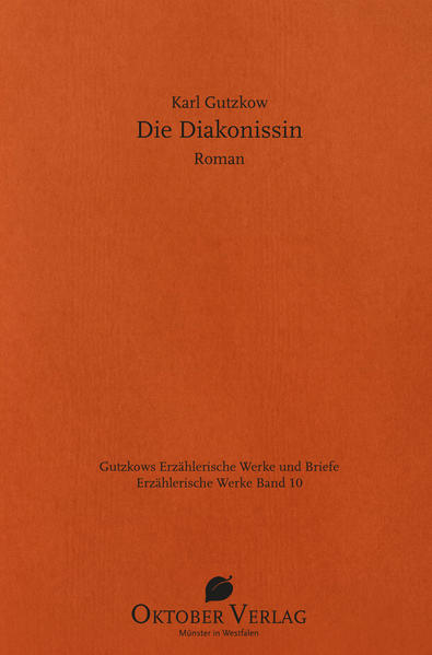 Gutzkows düster grundierter Kurzroman 'Die Diakonissin' (1855) setzt sich mit der seit 1849 immer einflussreicher werdenden ›Inneren Mission‹ und dem damit verknüpften Diakonissenwesen auseinander. Bereits seit 1850 hatte sich Gutzkow mit dieser Reaktion protestantisch-konservativer Kreise auf die zunehmende soziale Verelendung, die wachsende Zahl ›Ungläubiger‹ und das Erstarken demokratischer und sozialistischer Bewegungen kritisch auseinandergesetzt. Die Ausübung christlicher Nächstenliebe erschien ihm suspekt, weil sie verbunden mit kirchlichem Bekehrungseifer und klerikaler Agitation auftrat. Aber auch die in der zweiten Hälfte des 19. Jahrhunderts immer drängender werdende ›Frauenfrage‹ greift Gutzkow in dem Roman auf: das Verhältnis von weiblicher Erwerbstätigkeit, Selbständigkeit und ehelicher Bindung. Im Mittelpunkt des Romans steht die junge Constanze Artner, die den Entschluss gefasst hat, ihre gescheiterte Verlobung mit dem Arzt Alfred Wolmar zu kompensieren, indem sie der Liebe gänzlich entsagt und als Diakonisse Kranke und Sterbende pflegt. Eines der zentralen Kapitel besteht aus den Tagebuchaufzeichnungen von Constanze Artner aus ihrer Probezeit in einem Krankenhaus, für das die 1847 eröffnete Diakonissenanstalt 'Bethanien' in Berlin das Vorbild abgab. Zwar finden am Ende die Liebenden, beide nunmehr geprüft und geläutert, unterstützt durch einen wohlgesonnenen Freundeskreis doch noch zueinander, doch aufgrund der nicht mehr hintergehbaren Erkenntnis der tristen conditio humana bleibt eine melancholische Grundstimmung bestehen.