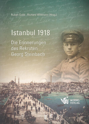 Im Jahr 1918 kam der beim Alzeyer Textilhaus Moses Levi in der Antoniterstraße beschäftigte Kaufmann Georg Steinbach als Soldat nach Istanbul. Da war er neunzehn Jahre alt. Er nutzte die Zeit am Bosporus zu einem intensiven Kennen­lernen der türkischen Metropole und verfasste im Nach­hinein lesenswerte Erinnerungen. Gemeinsam mit Dr. Richard Wittmann vom Orient-Institut Istanbul hat sein Urenkel Ruben Gallé den Text hundert Jahre später als Faksimile und in einer gut lesbaren und mit Bildern und Anmerkungen versehenen Bearbeitung im Worms-Verlag herausgegeben.