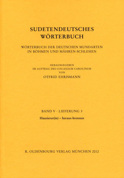 Sudetendeutsches Wörterbuch | Bundesamt für magische Wesen