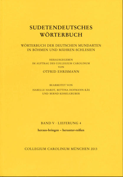 Sudetendeutsches Wörterbuch | Bundesamt für magische Wesen