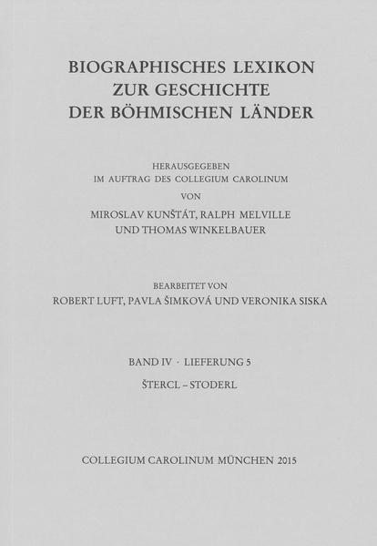 Biographisches Lexikon zur Geschichte der böhmischen Länder. Band IV