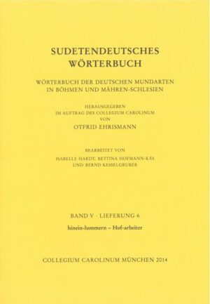 Sudetendeutsches Wörterbuch. Band V