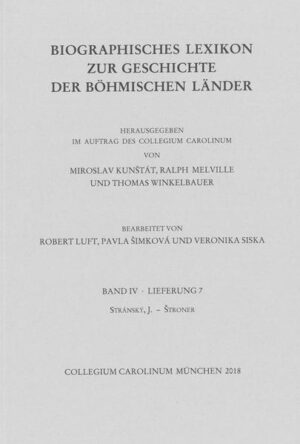 Biographisches Lexikon zur Geschichte der böhmischen Länder. Band IV