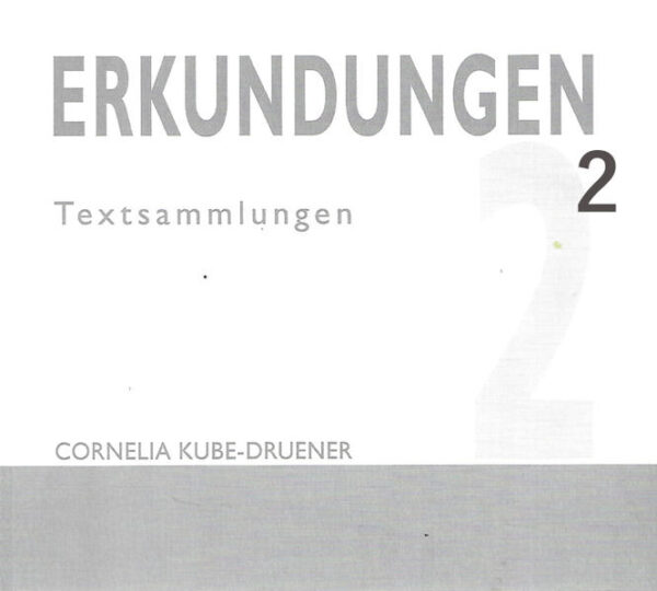 In drei Textsammlungen wird die Landschaft zur Bühne, auf der sich die Protagonistin selbst die Regieanweisung gibt für ein alltägliches und dennoch ungewöhnliches "Theaterstück". Das Gehen eröffnet Einblicke und Ausblicke. I MARE e PINETA II IMPRESSIONEN III RUNDGANG